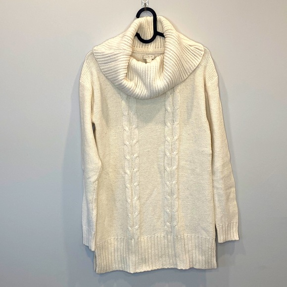 J. Crew | Sweaters | Cable Knit Cowl Neck Sweater | Poshmark